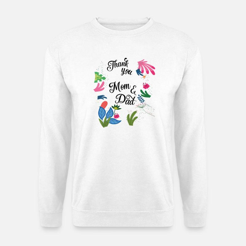 Danke - Unisex Pullover - Weiß