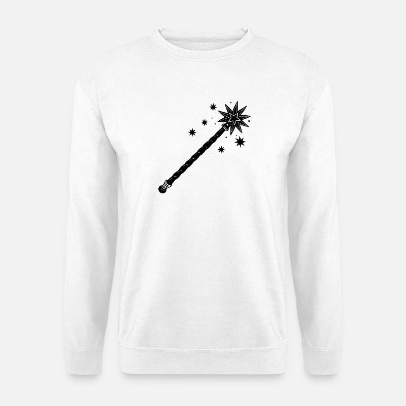 Zauberstab - Unisex Pullover - Weiß