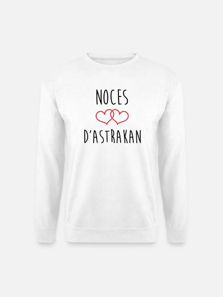 Wedding Anniversary - Astrakhan Wedding (64 years) - Unisex Sweatshirt - white