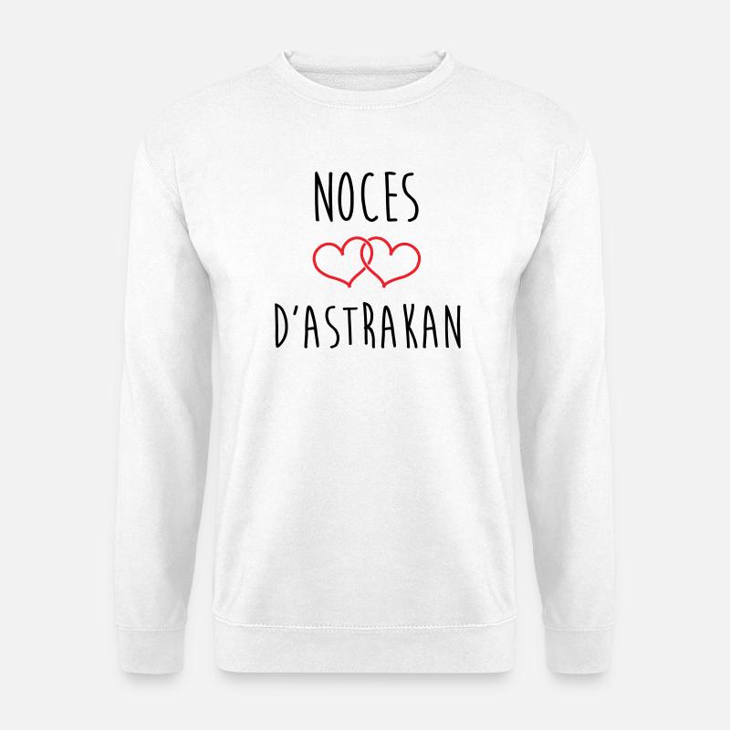 Wedding Anniversary - Astrakhan Wedding (64 years) - Unisex Sweatshirt - white
