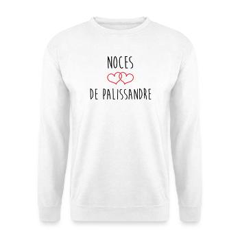 Rosewood Wedding 65 Years Union - Unisex Sweatshirt - white - Front