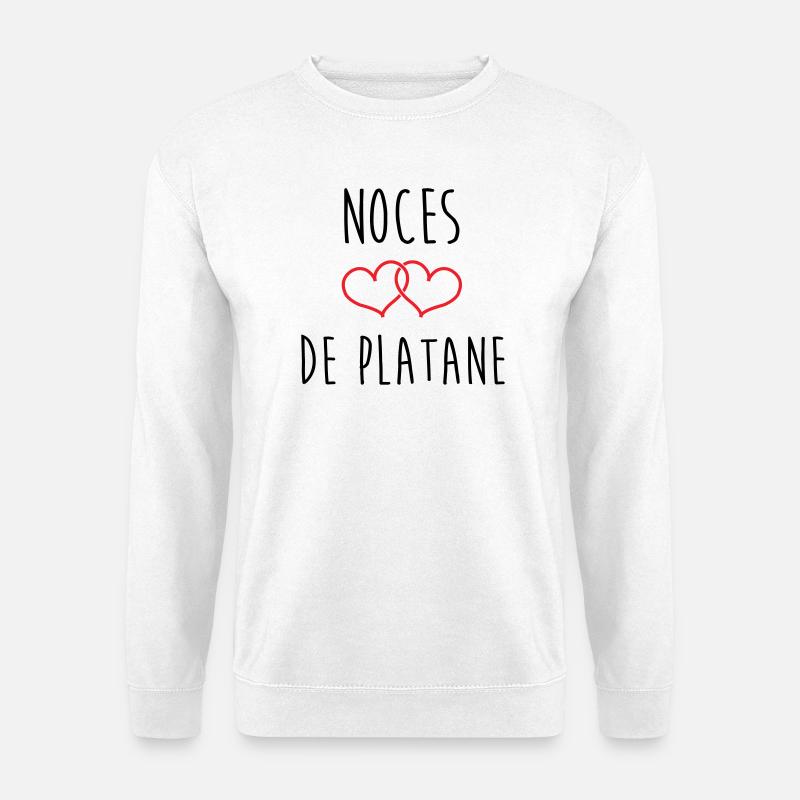 Wedding Anniversary - Wedding Wedding (61 years) - Unisex Sweatshirt - white