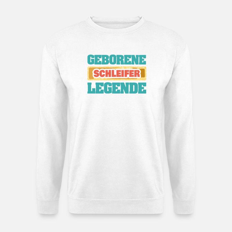 Legende Schleifer - Unisex Pullover - Weiß