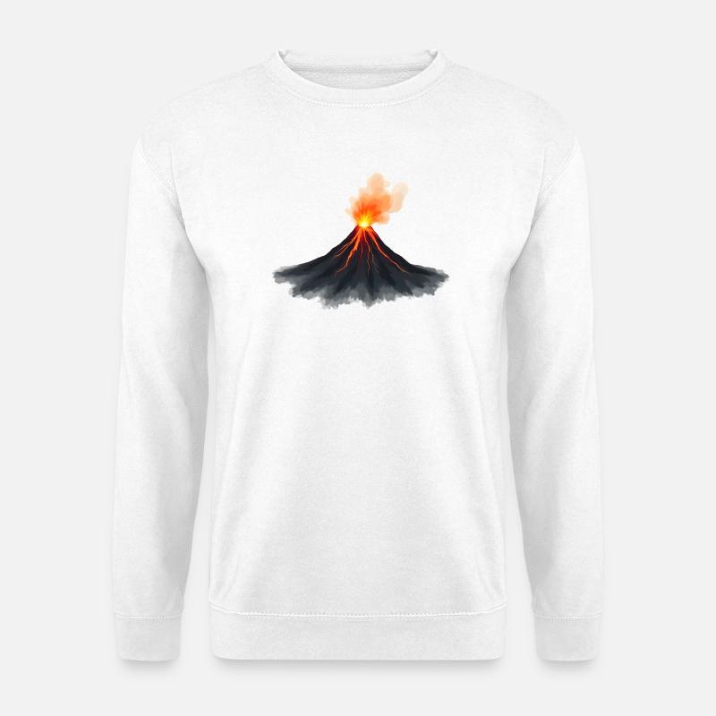 Vulkan - Unisex Pullover - Weiß