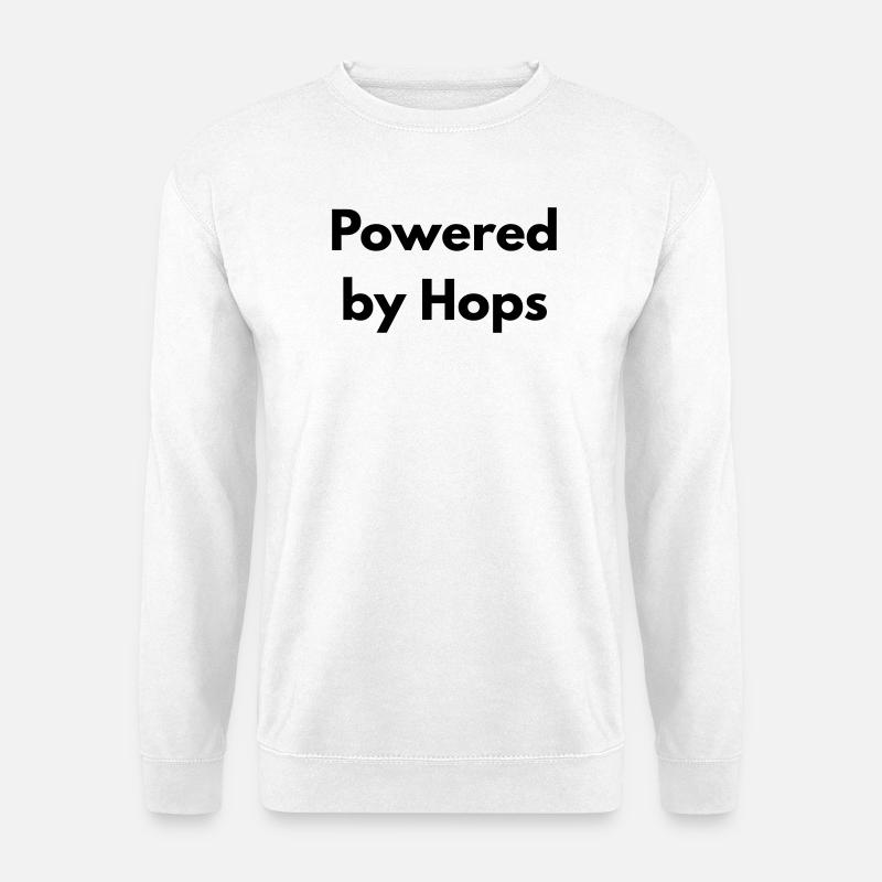 Powered by Hops - Unisex Sweatshirt - white