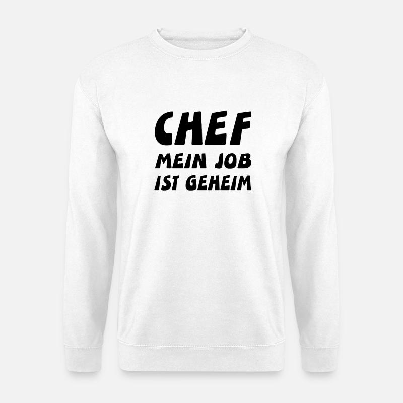 Chef - Unisex Pullover - Weiß