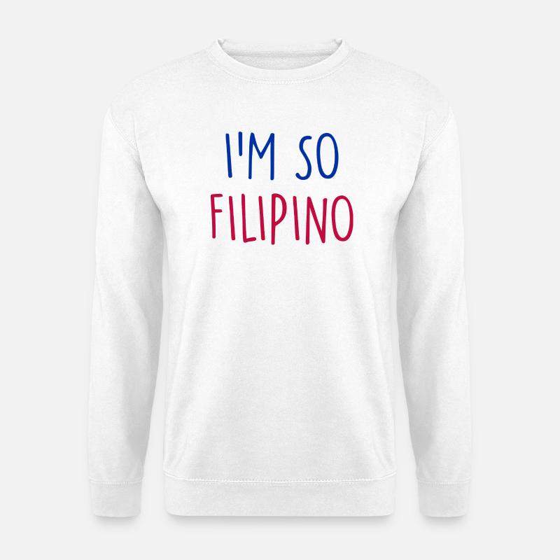 Philippines Philippinen - Unisex Pullover - Weiß