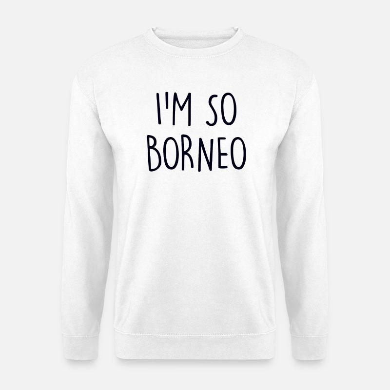 Borneo  - Unisex Pullover - Weiß