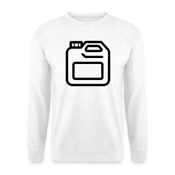 Kanister - Unisex Pullover - Weiß - Vorne