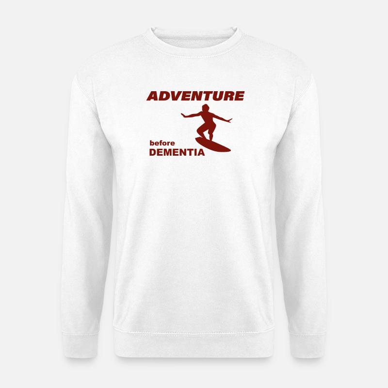 SURF ADVENTURE - Unisex Pullover - Weiß