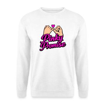 T-shirt Promis Cœur Promis Mot d’Honneur - Sweat-shirt Unisexe - blanc - Devant