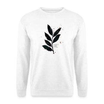 Protect Your Energy - Mindfulness Design - Unisex Sweatshirt - white - Front