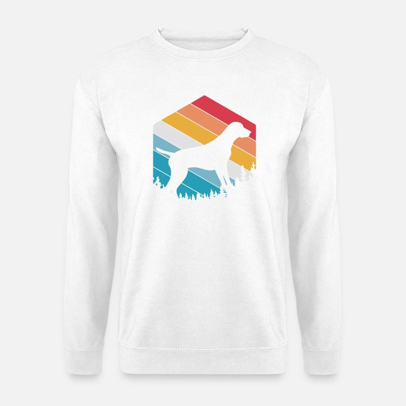 German Pointer Hund Deutsch Kurzhaar - Unisex Pullover - Weiß