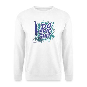 Artistic cycling, artistic cycling, indoor cycling - Unisex Sweatshirt - white - Front
