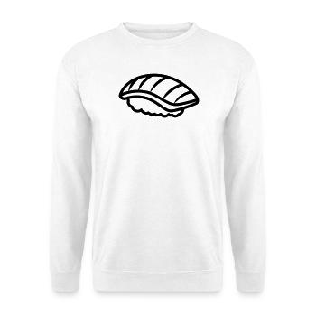 Sushi - Unisex Pullover - Weiß - Vorne