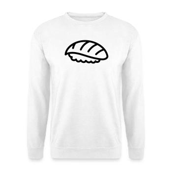 Sushi - Unisex Pullover - Weiß - Vorne