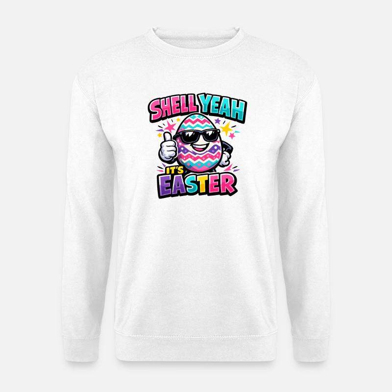 Hell Yeah It's Easter - Unisex Pullover - Weiß