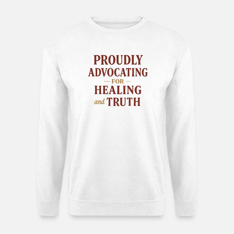 Forensic Nurse Practitioner Healing & Truth - Unisex Pullover - Weiß