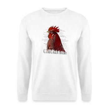 Chicken Fans - - Rooster - ChickenDaddy - Unisex Sweatshirt - white - Front