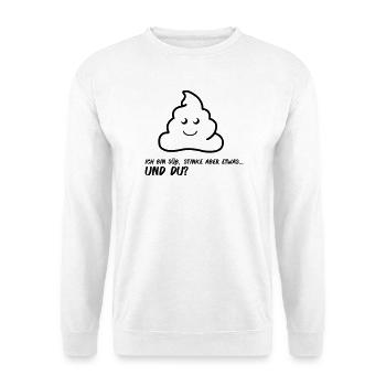 aa_spruch - Unisex Pullover - Weiß - Vorne