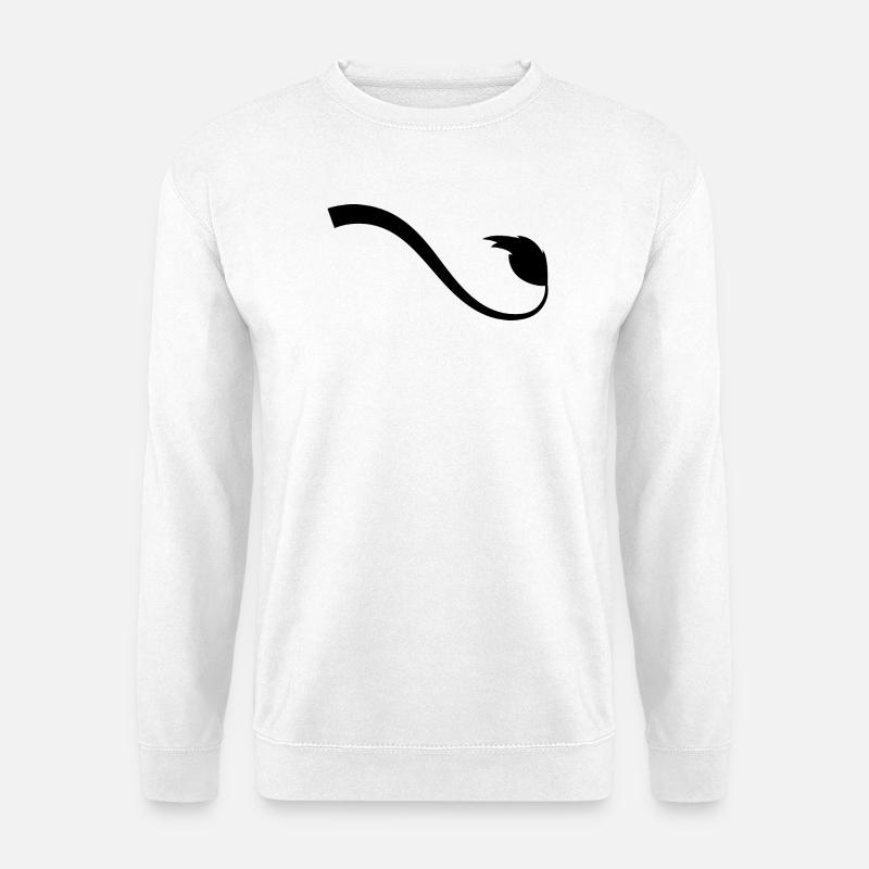 Löwenschwanz - Unisex Pullover - Weiß