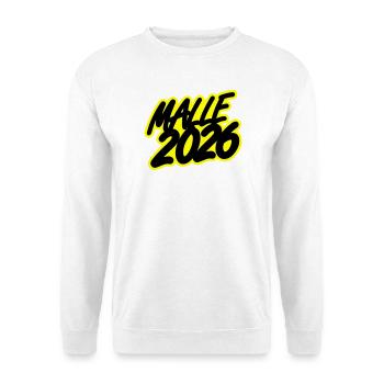 Malle 2026 - Unisex Sweatshirt - white - Front