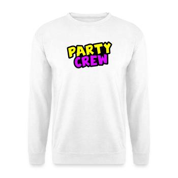 Party Crew - Unisex Sweatshirt - white - Front