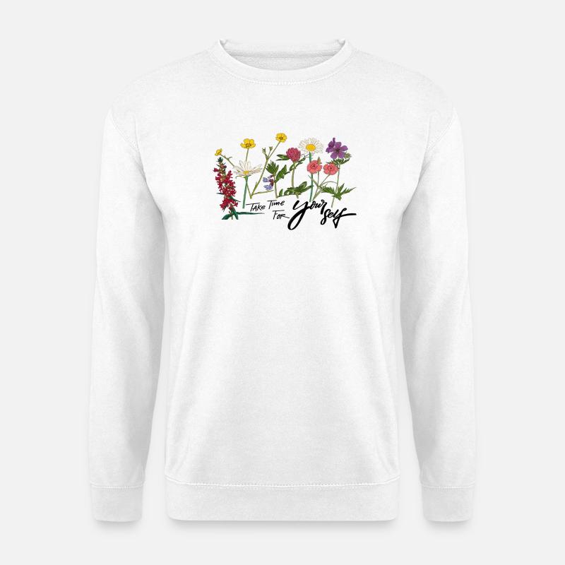 Zeit für Dich - Unisex Pullover - Weiß
