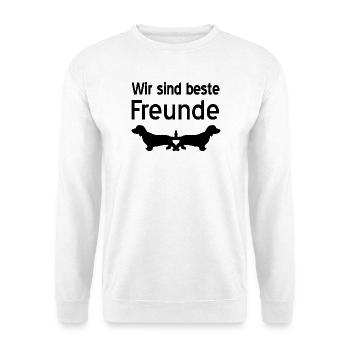 Dachshund - Unisex Sweatshirt - white - Front