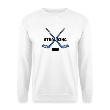 Eishockey Straubing - Unisex Pullover - Weiß - Vorne