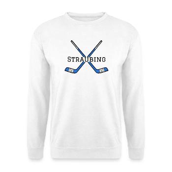 Eishockey Straubing - Unisex Pullover - Weiß - Vorne