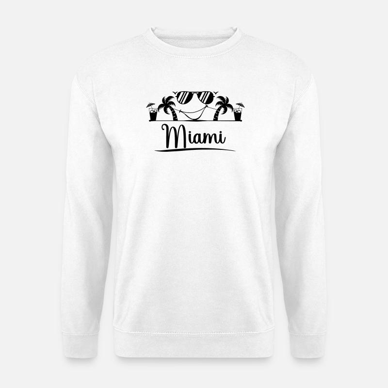 Miami - Unisex Pullover - Weiß