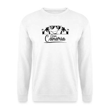 Gran Canaria - Unisex Sweatshirt - white - Front