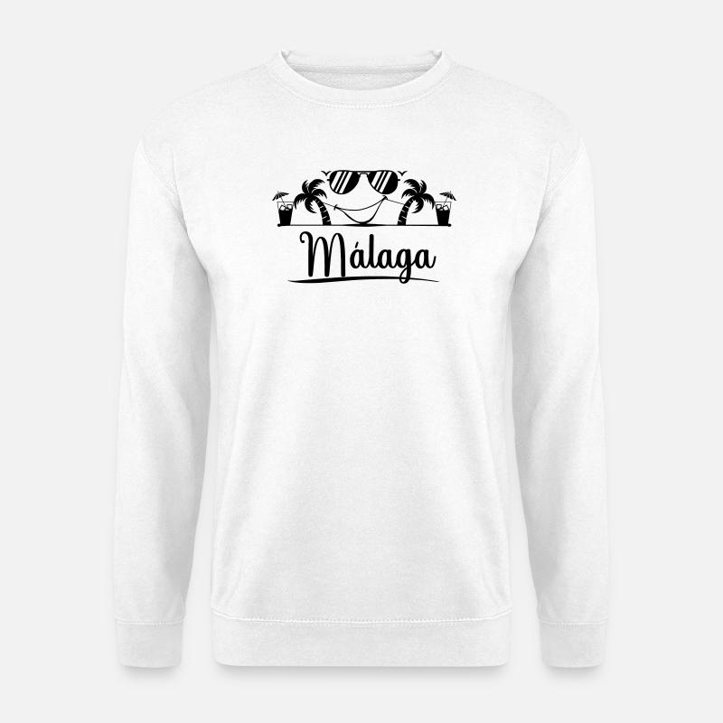 Malaga - Unisex Pullover - Weiß