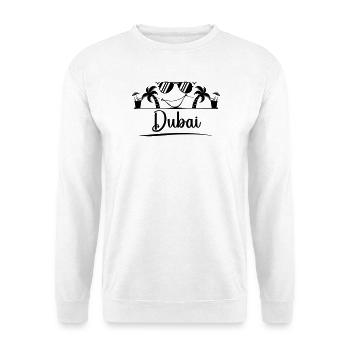Dubaï - Sweat-shirt Unisexe - blanc - Devant