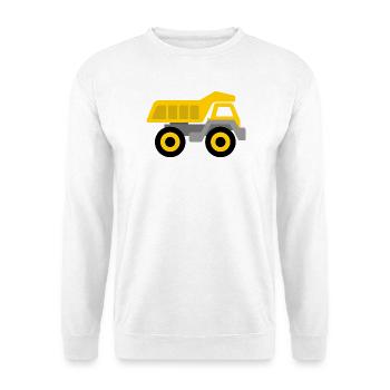 Kipper - Unisex Pullover - Weiß - Vorne - Alina (178cm) & Michal (187cm)