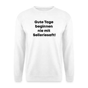 News from the probläm zones - Unisex Sweatshirt - white - Front