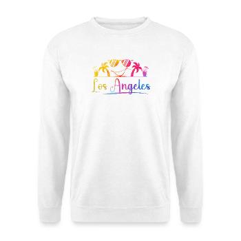 Los Angeles Palm Trees - Unisex Sweatshirt - white - Front