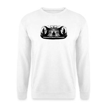 Gecko / Frog - Unisex Sweatshirt - white - Front
