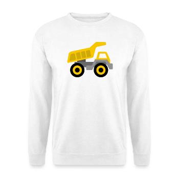 Kipper - Unisex Pullover - Weiß - Vorne - Alina (178cm) & Michal (187cm)