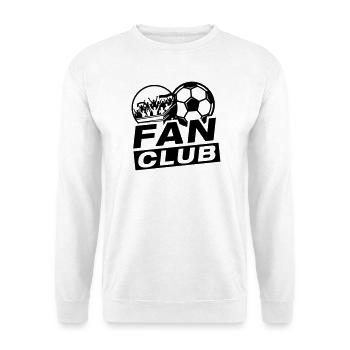 Fussball Fan Club - Unisex Pullover - Weiß - Vorne