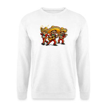 Mariachi Fiesta Gang of Three - Unisex Sweatshirt - white - Front
