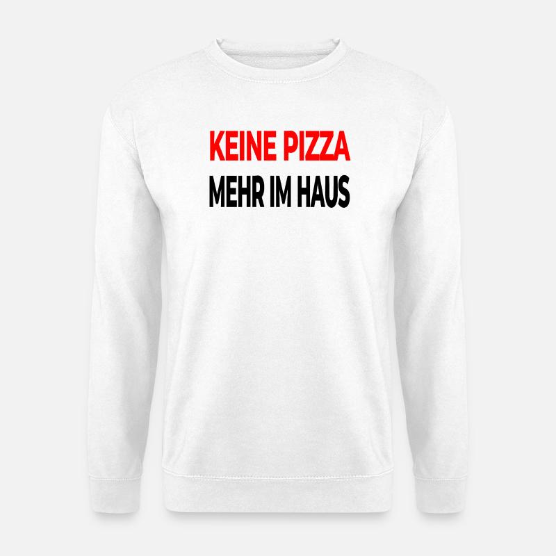 Pizza - Unisex Pullover - Weiß