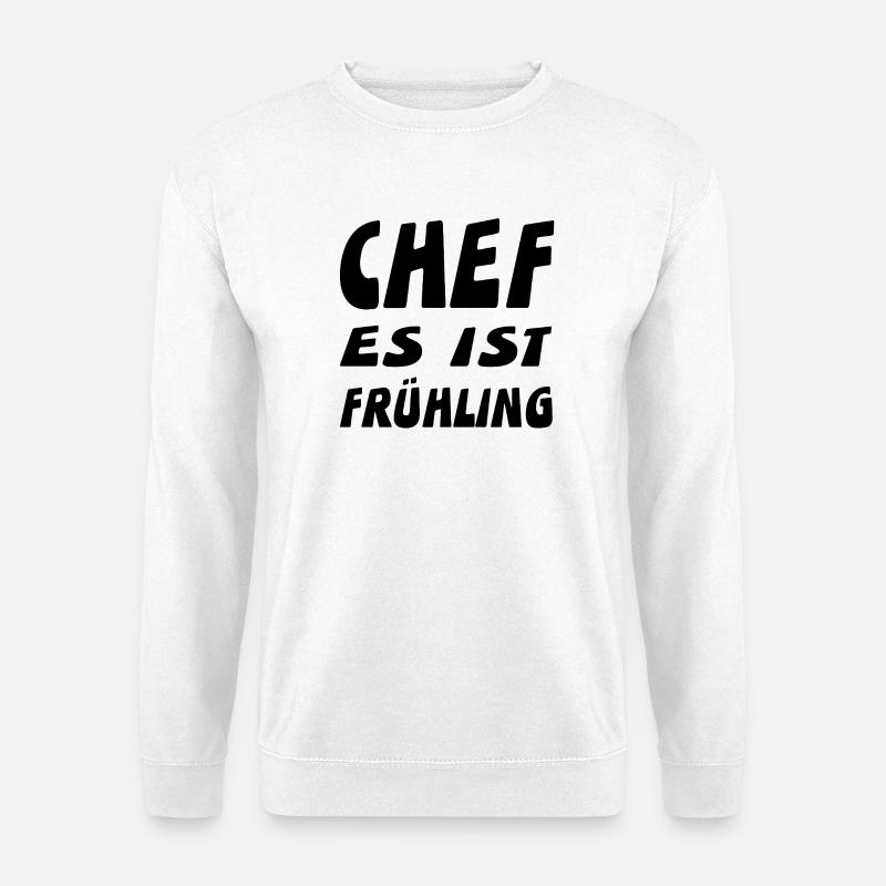 Chef - Unisex Pullover - Weiß