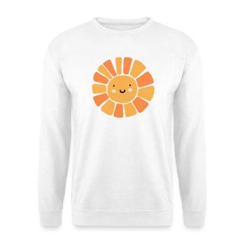 Kawaii Sun - Sweat-shirt Unisexe - blanc - Devant