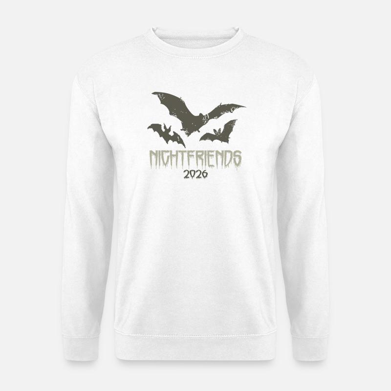 Nightfreands - Unisex Pullover - Weiß