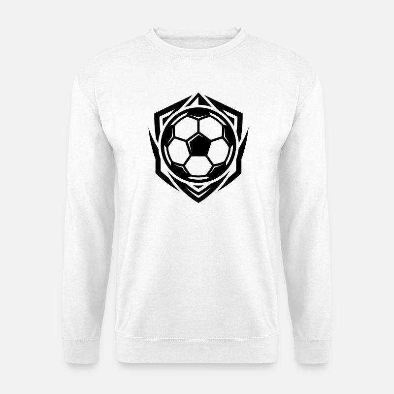 Fussball Symbol - Unisex Pullover - Weiß