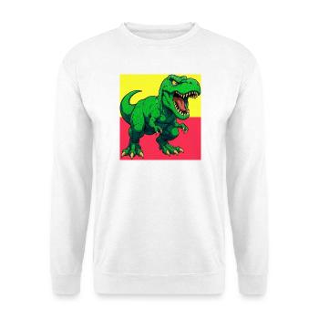 dinosaur - Unisex Sweatshirt - white - Front
