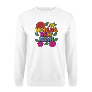 Die beste Mutter der Welt - Unisex Pullover - Weiß - Vorne