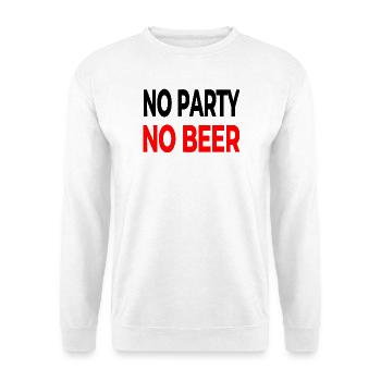 Parti - Sweat-shirt Unisexe - blanc - Devant